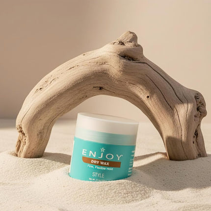 ENJOY Dry Wax (60ml) - Non-Greasy, Pliable Hair Wax