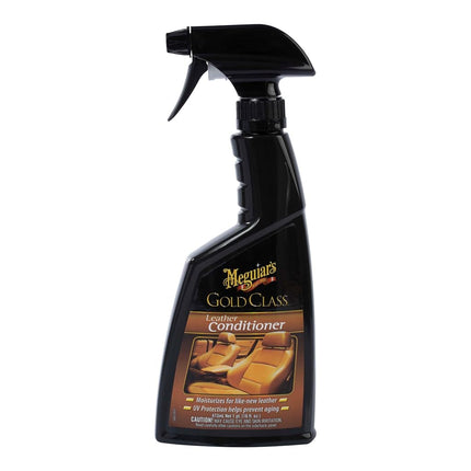 Meguiar's Gold Class Leather Conditioner, 473 ml | Nourishes and Protects Car Leather | Restores Softness and Flexibility | Prevents Cracking and Fading