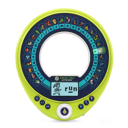 Anillo giratorio de letras con luces LeapFrog