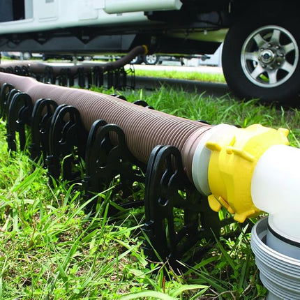 Camco 39634 6m Swivel, Brown, 20' Sewer Hose Kit