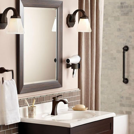 Moen YB5103ORB Voss Double Robe Hook, Oil-Rubbed Bronze