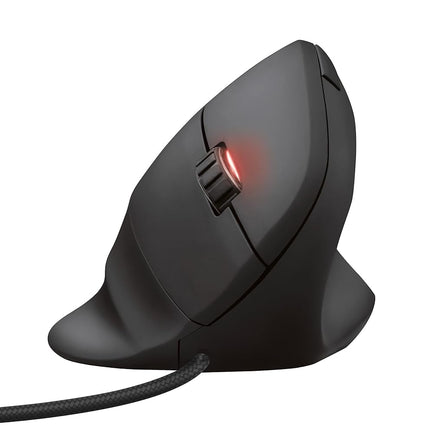 GXTrust Rexx Vertical Ergonomic Gaming Mouse, 250-10,000 DPI, Black