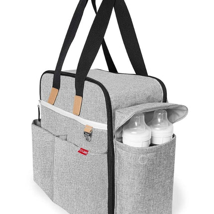 Skip Hop Duo Signature Weekender Changing Bag, Grey Melange