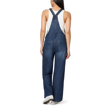 WallFlower Women’s Denim Overalls in Petite, Midsize, Plus Size, Juniors Jeans - Linden Skater, Small, Linden Skater, Small