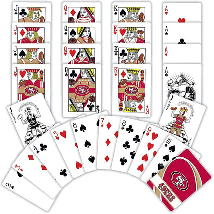 MasterPieces NFL San Francisco 49ers Playing Cards
