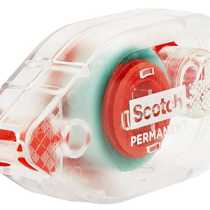 Scotch Double Sided Adhesive Roller.27 Inches x 26 Feet (6061)