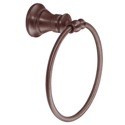 Moen YB9886ORB Toallero de aro Waterhill, bronce frotado con aceite