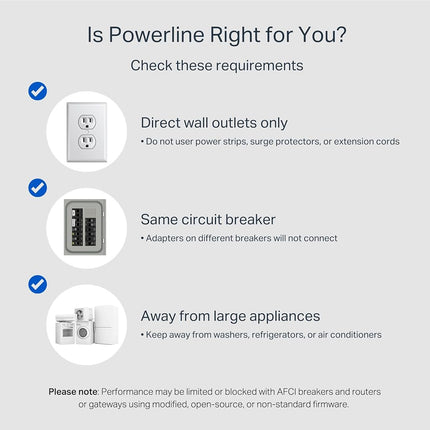 TP-Link AV600 Powerline Ethernet Adapter (TL-PA4010 KIT) - Plug&Play, Power Saving, Nano Powerline Adapter, Expand Home Network with Stable Connections