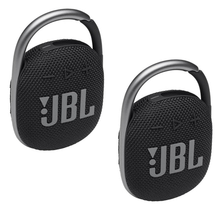 2 Pack JBL Clip 4 Waterproof Wireless Audio Blueto