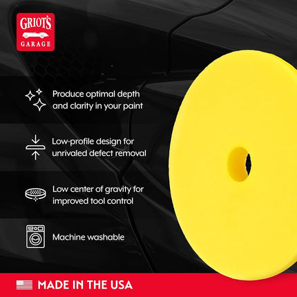 Griot's Garage B130F5 5.5" BOSS Perfecting Foam Pads, (Pack of 2)