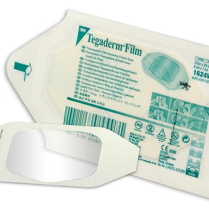 3M Tegaderm 1624W Transparent Film Dressing 2 3/8"