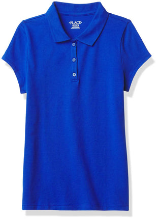 The Children's Place Girls' Short Sleeve Ruffle Pi
