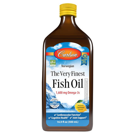 Carlson - The Very Finest Fish Oil, 1600 mg Omega-