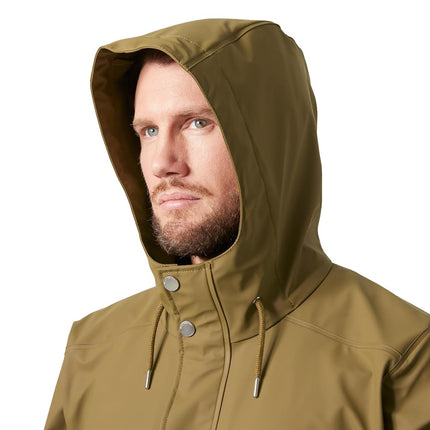 Helly Hansen Men's Moss Raincoat, Sepia, XXL