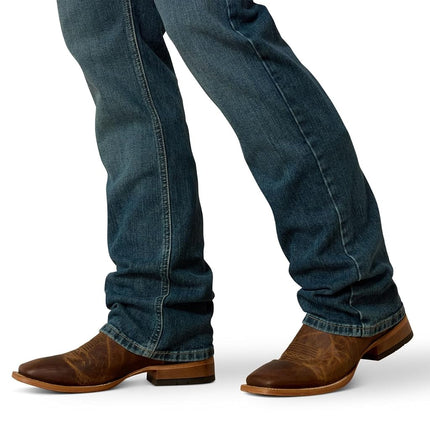 ARIAT Men's M4 Low Rise Legacy Boot Cut Jean, Stretch Freeman, 40W x 34L