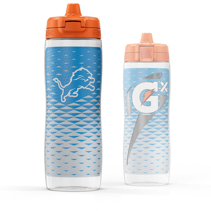 Gatorade Gx NFL Non-Slip Squeeze Bottles, 30 fl oz