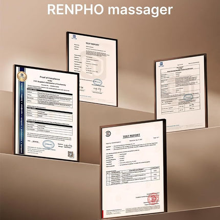 RENPHO Foot Massager with Heat, Deep Kneading Electric Shiatsu Foot Massage