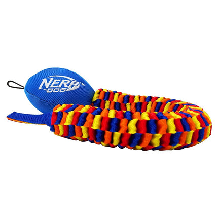Nerf Dog 25in Rainbow Vortex Chain Tug - Blue/Green/Orange/Red