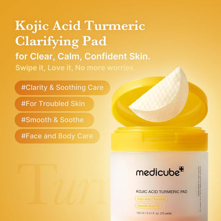 TAMPON DE CURCUMA À L'ACIDE KOJIQUE