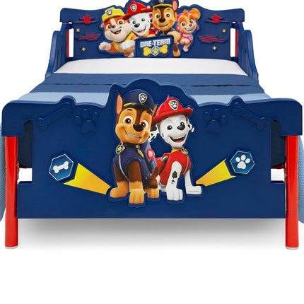 Delta Children - PAW Patrol 3D Toddler Bed, Blue