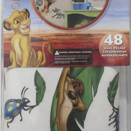 Stickers repositionnables multi-éléments Le Roi Lion Disney