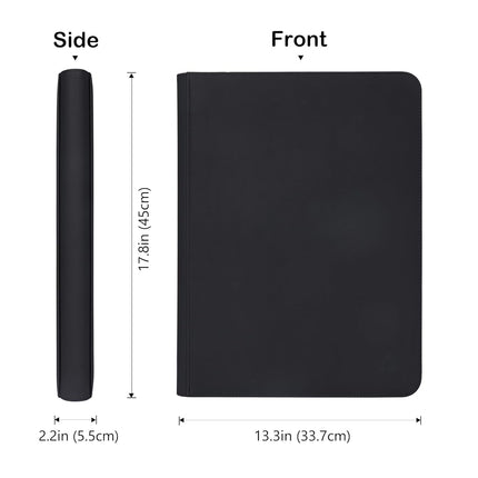 Rayvol Premium 16-Pocket Card Binder - Fits 1408 Trading Cards, Side Loading Ringless Card Collection Album for TCG and Sports Cards