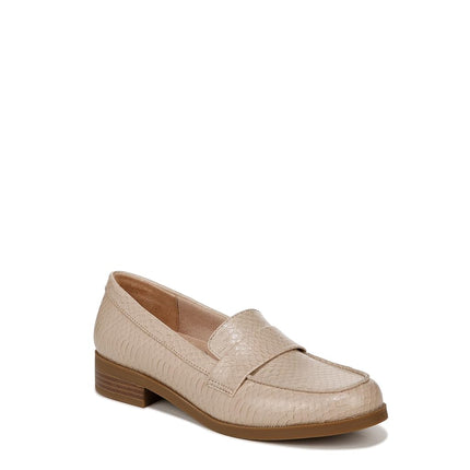 Mocassins à enfiler Sonoma 2 LifeStride pour femme, motif lézard, couleur tan, taille 10 large
