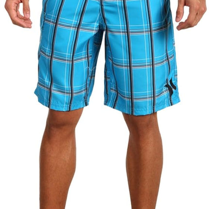 Bermudas Hurley Supersuede de Puerto Rico para hombre, Cian, 30