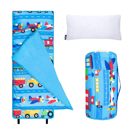 Wildkin Microfiber Nap Mat with Pillow for Toddler