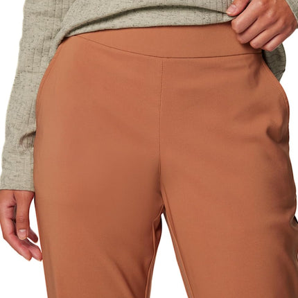 Columbia Women's All Seasons Bootcut Pant Hiking, Camel Brown, S
