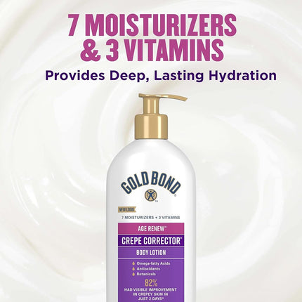 Gold Bond Age Renew Crepe Corrector Body Lotion, 14 Oz