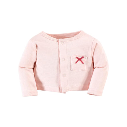 Ensemble robe et gilet en coton pour bébés filles Hudson Baby, Douce Boulangerie, 6-9 mois