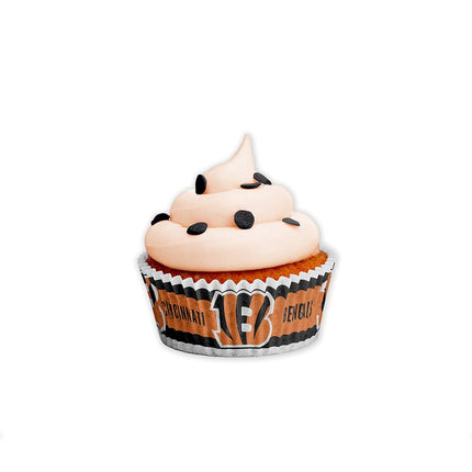 Sports Vault NFL Cincinnati Bengals Baking Cupslarge, Team Colors, One Size