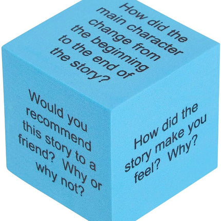 Teacher Created Resources 20634 Foam: Reading Comprehension Cubes