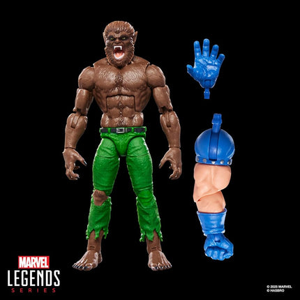 Marvel Legends Series Werewolf By Night Marvel Comics Action Figure, Dark Blue-grey