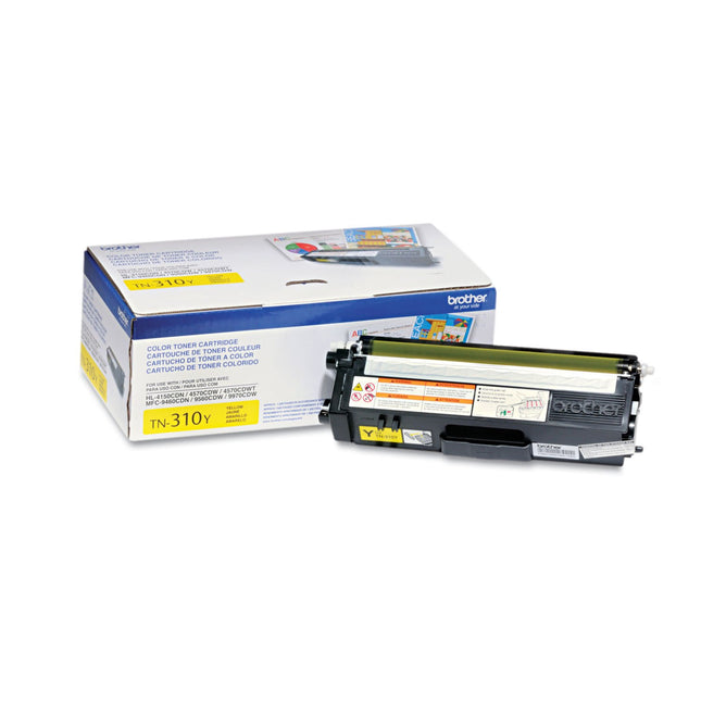BROTHER TN-310Y Tóner láser y cartucho – Cartucho de tóner y cartuchos (amarillo)