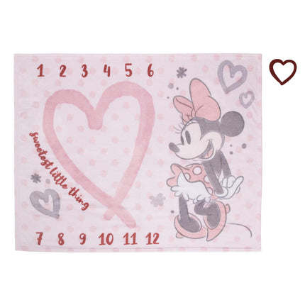 Disney Minnie Mouse Pink, Rose, Black and White Su