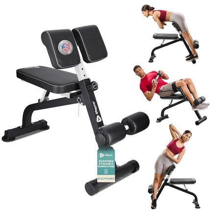 LifePro Multipurpose Roman Chair - Foldable Back E