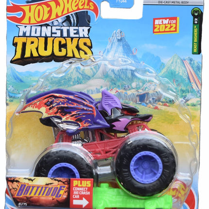 Hot Wheels Monster Trucks Battitude - Plus Connect