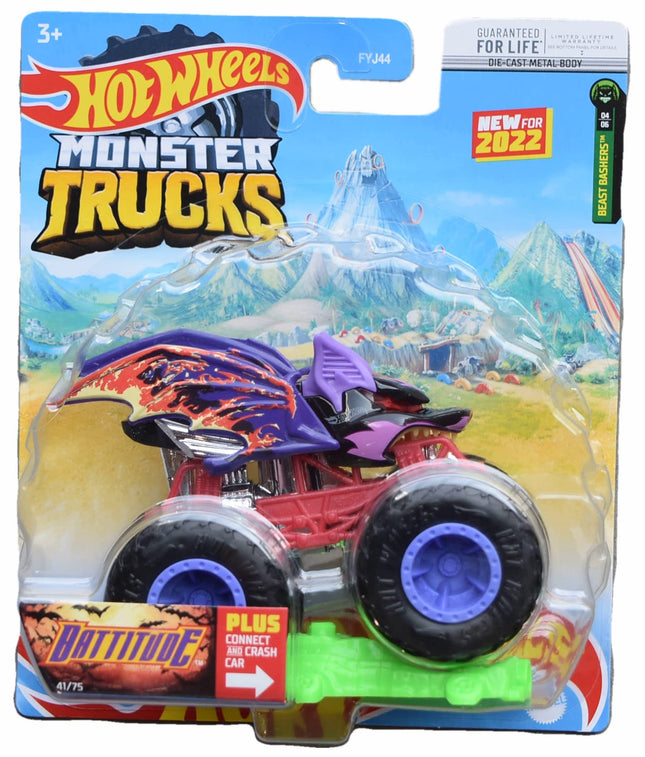 Hot Wheels Monster Trucks Battitude - Plus Connect
