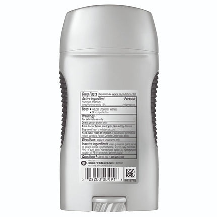 Speed Stick Anti-Perspirant Deodorant, Unscented 3 Oz (Pack Of 3)