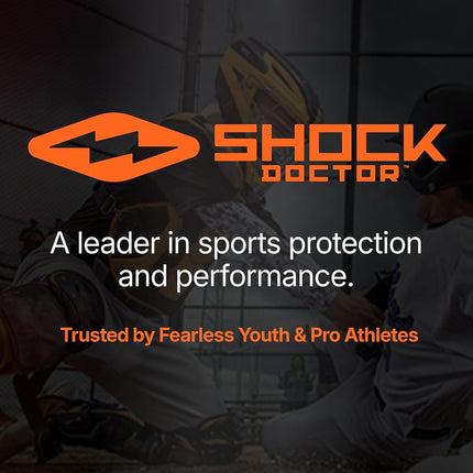 Shock Doctor 221 Men's Compression Short with BioFlex Cup (Medium, White)