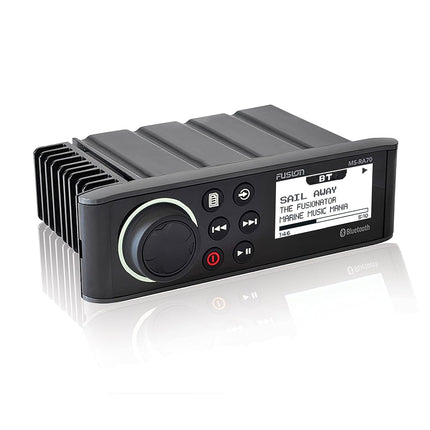 Fusion RA70N Marine Entertainment System with Bluetooth and NMEA 2000 Connectivity - Black