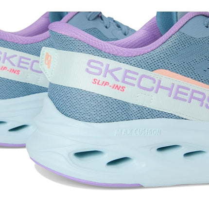 Skechers Women's MAX Cushioning Glide-Step Caledonia Trainers Slate 6