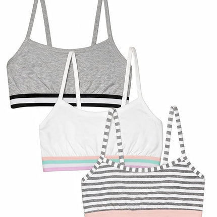 Fruit of the Loom Girls' Spaghetti Strap Sports Br