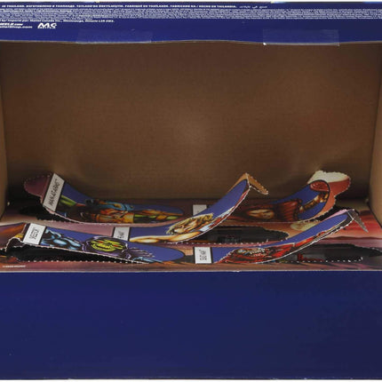 Hot Wheels Masters of the Universe Paquete de 5 carros de personajes a escala 1:64, vehículos coleccionables inspirados en He-Man, Skeletor, Man-At-Arms, Beast Man y Teela, regalo para coleccionistas, fans y niños de 3 años en adelante