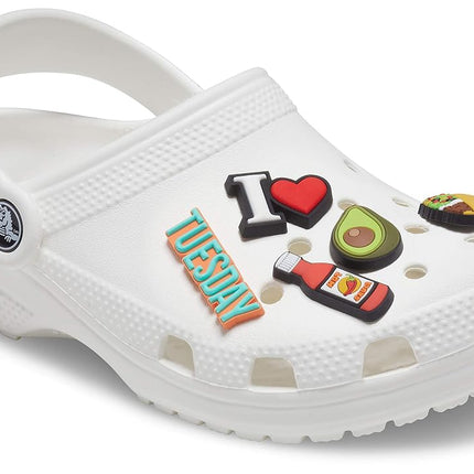 Crocs unisex-adult Shoe Charms, Taco Tuesday, One Size