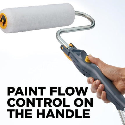Wagner Spraytech 2461319 PowerFlow EZ Roller, Multi-Room Electric Powered Direct Feed Paint Roller, Great for Large and Multi-Room Painting Projects