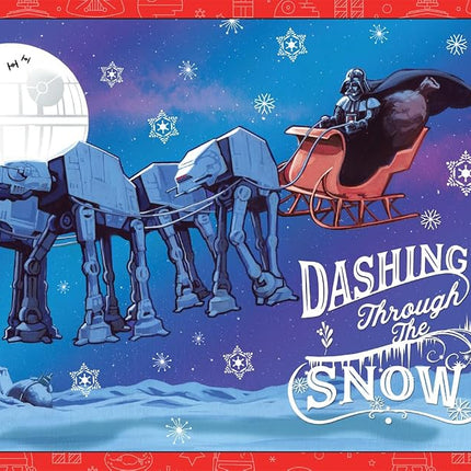 Buffalo Games - Star Wars - Merry Sithmas - 500 Piece Jigsaw Puzzle for Adults Challenging Puzzle Perfect for Game Nights - Finished Puzzle Size is 21.25 x 15.00
