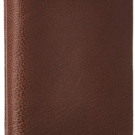 Timberland mens Genuine Leather Rfid Blocking Trifold Travel Accessory Tri Fold Wallet, Brown, One Size